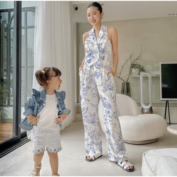 RARE!!! MANGO Co-Ord Set Halter Neck Vest and Wide Leg Pants NWT - Picture 15 of 16